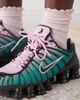 Nike Nike Shox TL sneakers in black, pink and green - 4