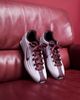 Nike Nike Shox Z SE sneakers in light pink and burgundy with ribbon laces-Red - 1