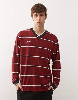Nike Nike Soccer striped jersey in red