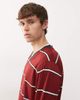 Nike Nike Soccer striped jersey in red - 4