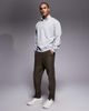 Nike Nike Solo Swoosh cuffed sweatpants in dark brown - 1