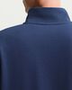 Nike Nike Solo Swoosh Logo Quarter-Zip Sweatshirt in Navy, Men's at Urban Outfitters - 3