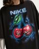 Nike Nike Sportswear Cherry Graphic Loose Tee in Black, Women's at Urban Outfitters - 1