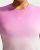 Nike Nike Sportswear Chill Knit Dip-Dye Crop Tee in LightMagenta/Pink Foam, Women's at Urban Outfitters - 2