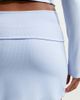 Nike Nike Sportswear Chill Ribbed Knit Foldover Mini Skort in Light Blue, Women's at Urban Outfitters - 2