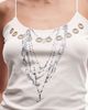 Nike Nike Sportswear Chill tank top with necklace print in beige-Neutral - 2