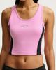 Nike Nike Sportswear Colorblock Tight Cropped Tank Top in Pink, Women's at Urban Outfitters - 1