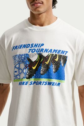 Nike Nike Sportswear Friendship Tournament Soccer Graphic Tee in Sail, Men's at Urban Outfitters