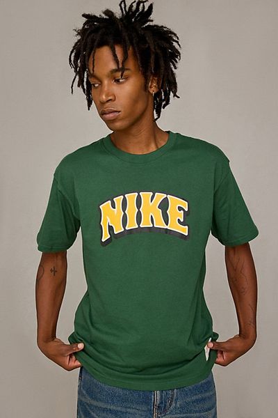 Nike Nike Sportswear Graphic Tee in Dark Green, Men's at Urban Outfitters