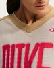 Nike Nike Sportswear Oversized Long Sleeve Cropped Jersey in Pearl, Women's at Urban Outfitters - 2