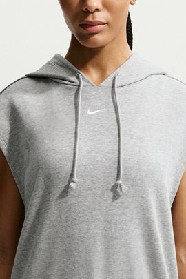 Nike Nike Sportswear Phoenix Fleece Sleeveless Hoodie Sweatshirt in Dark Grey, Women's at Urban Outfitters