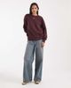 Nike Nike Sportswear Phoenix fleece sweatshirt in burgundy-Red - 4