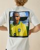 Nike Nike Sportswear R9 Ronaldo Soccer Photo Graphic Tee in Sail, Men's at Urban Outfitters - 1