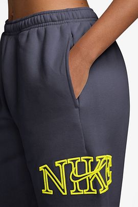 Nike Nike Sportswear Studio Fleece Midweight Oversized Jogger Sweatpants in Grey, Women's at Urban Outfitters
