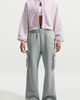 Nike Nike Sportswear Studio Fleece Oversized High-Rise Cargo Pants in Dark Grey, Women's at Urban Outfitters - 1