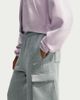 Nike Nike Sportswear Studio Fleece Oversized High-Rise Cargo Pants in Dark Grey, Women's at Urban Outfitters - 2