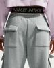 Nike Nike Sportswear Studio Fleece Oversized High-Rise Cargo Pants in Dark Grey, Women's at Urban Outfitters - 3