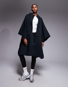 Nike Nike Sportswear tailored poncho in black
