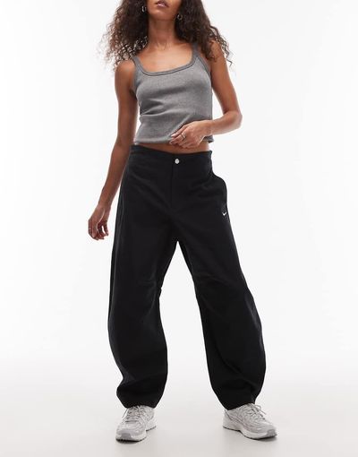 Nike Nike Street barrel leg pants in black