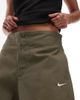 Nike Nike Street barrel leg pants in khaki-Green - 3