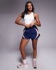 Nike Nike Street track shorts in navy and pink - 2