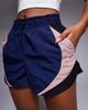 Nike Nike Street track shorts in navy and pink - 4