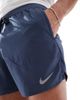 Nike Nike Stride shorts in blue and silver - 4