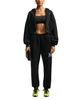 Nike Nike Studio Cotton Blend Oversized Full Zip Cropped Hoodie - 2