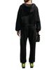 Nike Nike Studio Cotton Blend Oversized Full Zip Cropped Hoodie - 3