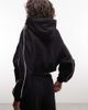 Nike Nike Studio Fleece cropped hoodie in black - 4