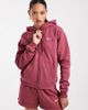 Nike Nike Studio fleece hoodie in light brown-Red - 1