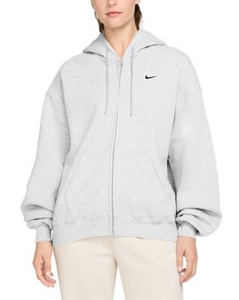Nike Nike Studio Fleece Medium Weight Oversized Full Zip Hoodie
