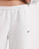 Nike Nike Studio Fleece wide leg sweatpants in light gray - 4