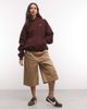 Nike Nike Studio hoodie in burgundy-RED - 3