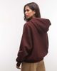 Nike Nike Studio hoodie in burgundy-RED - 4