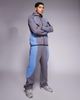 Nike Nike Tech Pro track jacket in gray and blue - 2