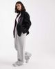 Nike Nike teddy fleece jacket in black and pink - 2