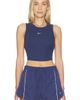 Nike Nike Tight Cropped Mini Rib Tank Top - 1