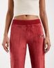 Nike Nike Velour full-zip sweatpants in burgundy-Red - 3