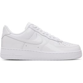 Nike Nike White Air Force 1 '07 Patent Leather Sneakers