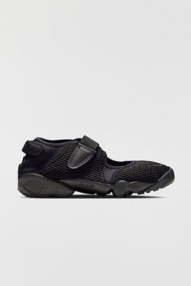 Nike Nike Women's Air Rift Mesh Sneakers in Black/Black/White, Women's at Urban Outfitters