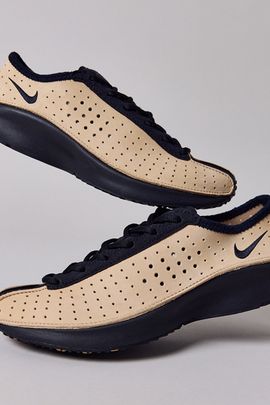 Nike Nike Women's Air Superfly Leather Sneakers in Linen/Black/Black, Women's at Urban Outfitters