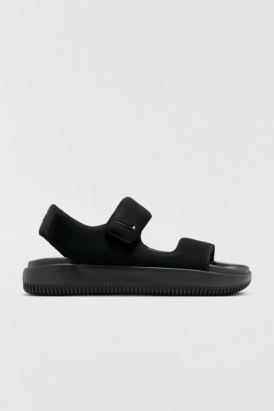 Nike Nike Women's Calm Sandal in Black/Black Black, Women's at Urban Outfitters