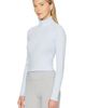 Nike Nike Women's Tight Ribbed Quarter-zip Long-sleeve Top - 2