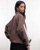 Nike Nike woven running jacket in brown - 4