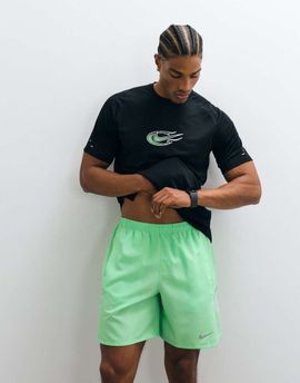 Nike Running Nike Running DRI-Fit Miler 7 inch shorts in green