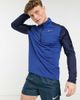 Nike Running Nike Running Element 1/4 zip top in navy - 1