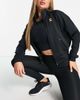 Nike Training Nike Court Dri-FIT Heritage zip-through jacket in black - 1
