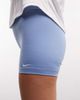 Nike Training Nike One Dri-FIT high rise 5 inch shorts in blue - 4