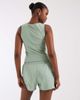 Nike Training Nike One Training asymmetric tank top in light green - 3
